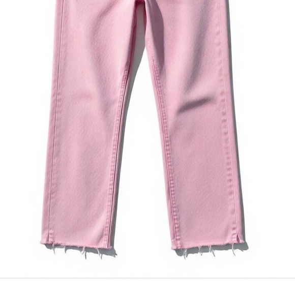 Women's Risen Pink Flare & Wide Leg Jeans Size 7 - Picture 9 of 9